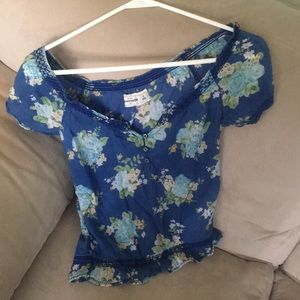 Abercrombie Floral Blouse